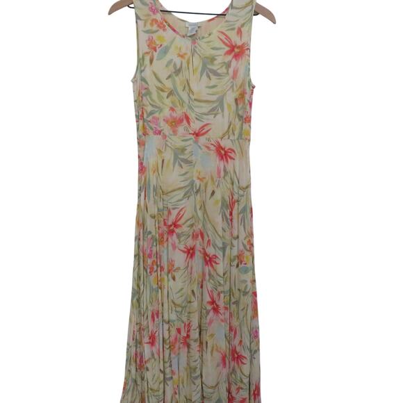 Sundance Womens Sz 6 Floral Print Sleeveless Maxi Dress Romantic Boho Style - Picture 1 of 8